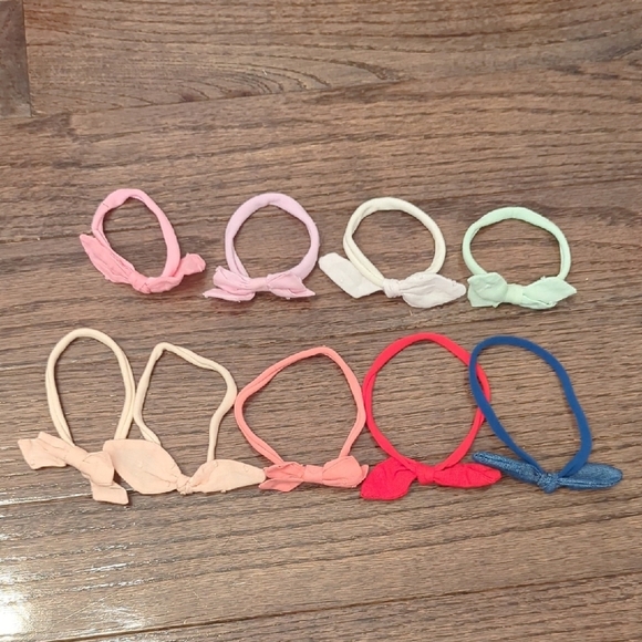 Girls Headband Skinny Bow Bundle‎ (9) - Picture 2 of 2